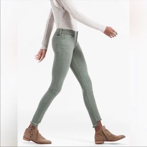 Lucky Brand Olive Green Jeans